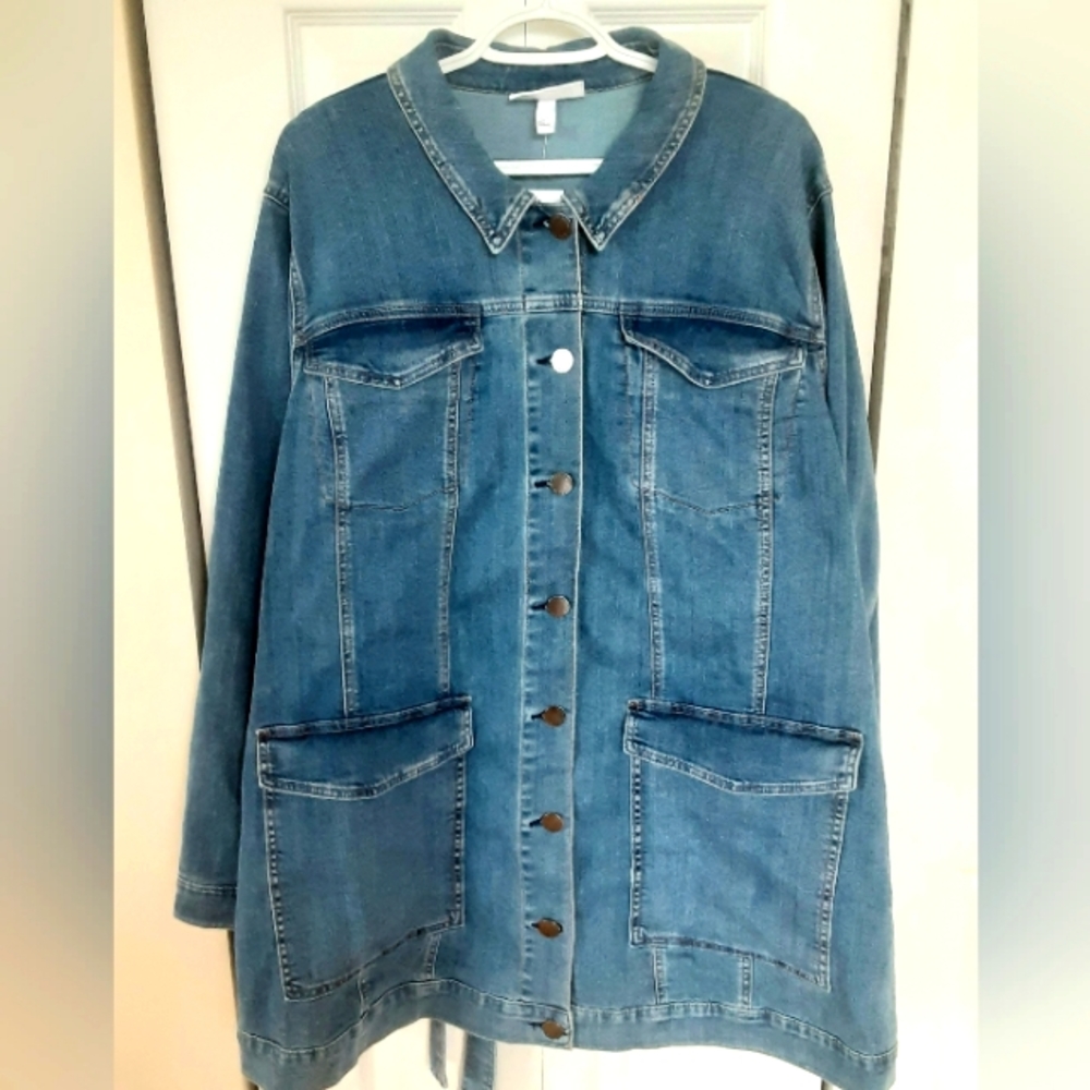 Lane Bryant Denim Tunic NWT